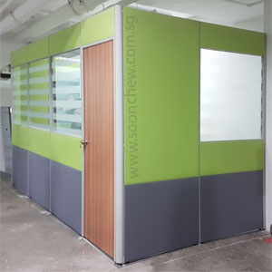 temporary office partition room 